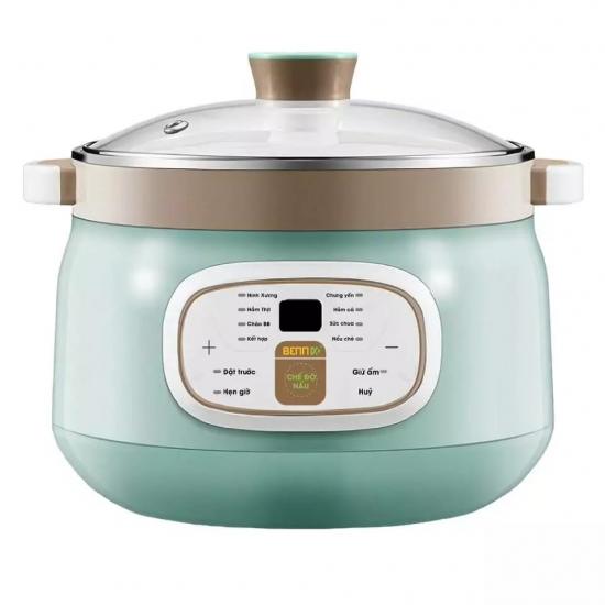 Nồi nấu chậm cách thủy Bennix BN-22CWG Dung tích 2.2L Nồi nấu chậm cách thủy Bennix BN-22CWG Dung tích 2.2L