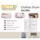 Máy sấy quần áo Bennix BN-115BIG loại cao cấp